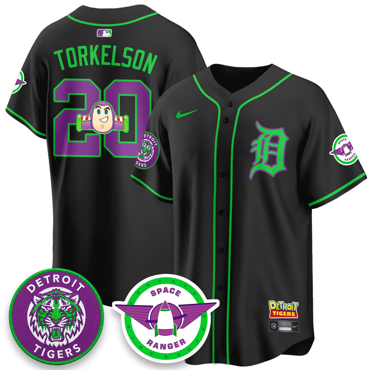 DET 2026 Space Ranger Edition Vapor Limited Jersey - Stitched