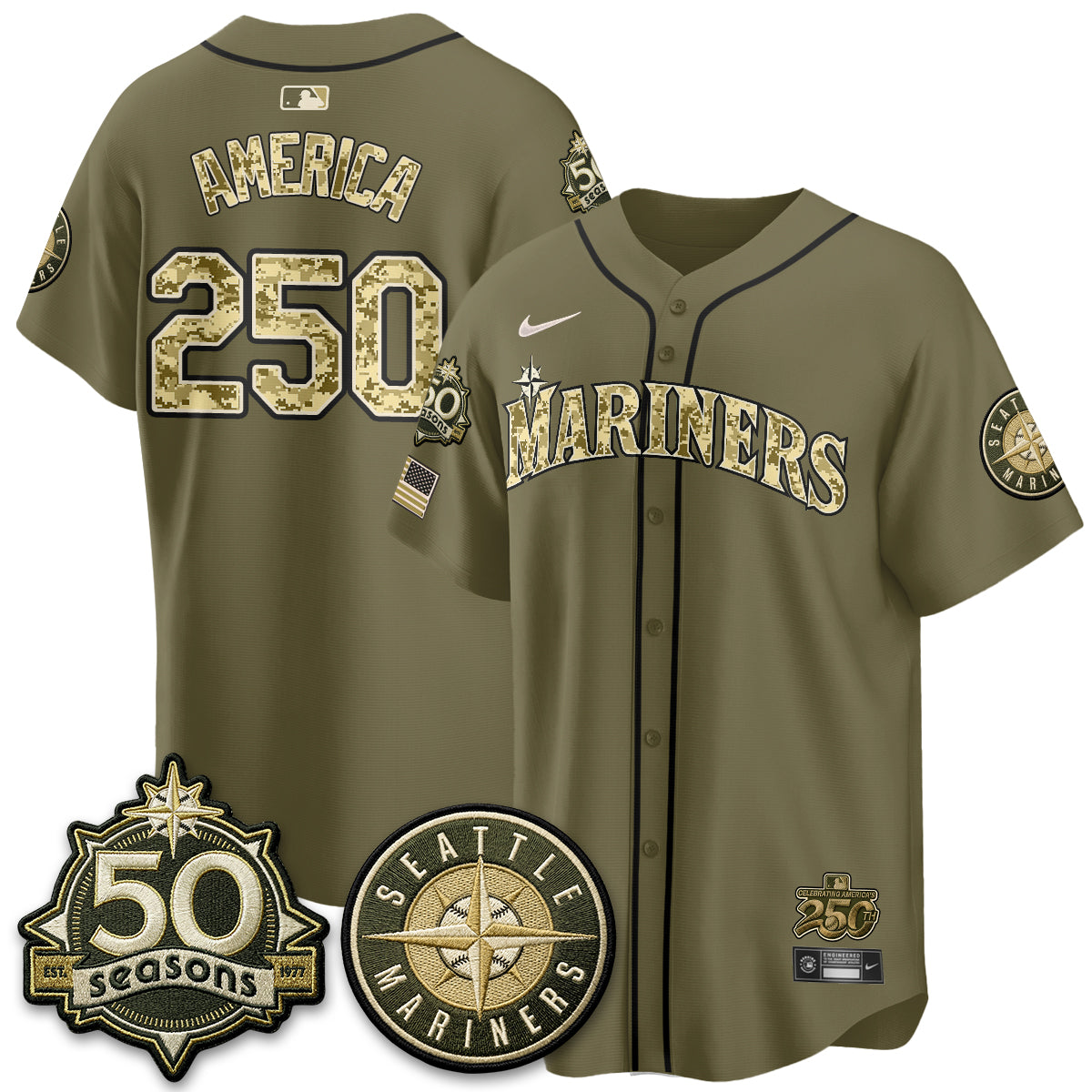 SEA 2026 Armed Forces Day Jersey V3 - All Stitched