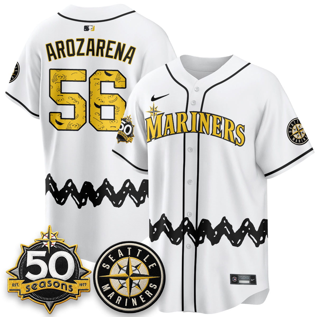 SEA x P-Nuts Vapor Limited Jersey - Stitched