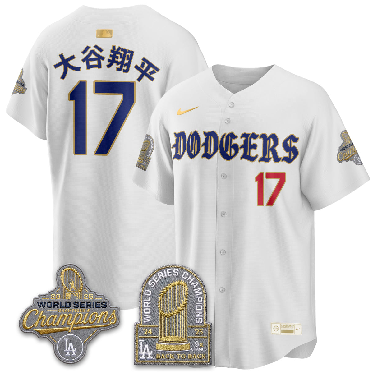 LAD Vapor Limited Jersey - Back to Back 9x Champs - All Stitched