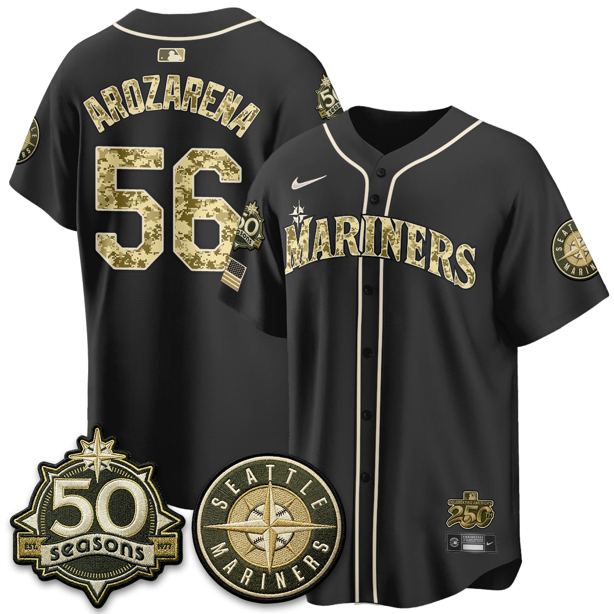 SEA 2026 Armed Forces Day Jersey V3 - All Stitched