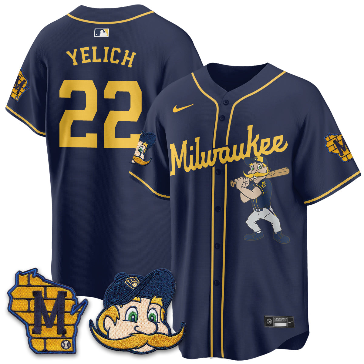 MIL Bernie Edition Vapor Jersey - Stitched
