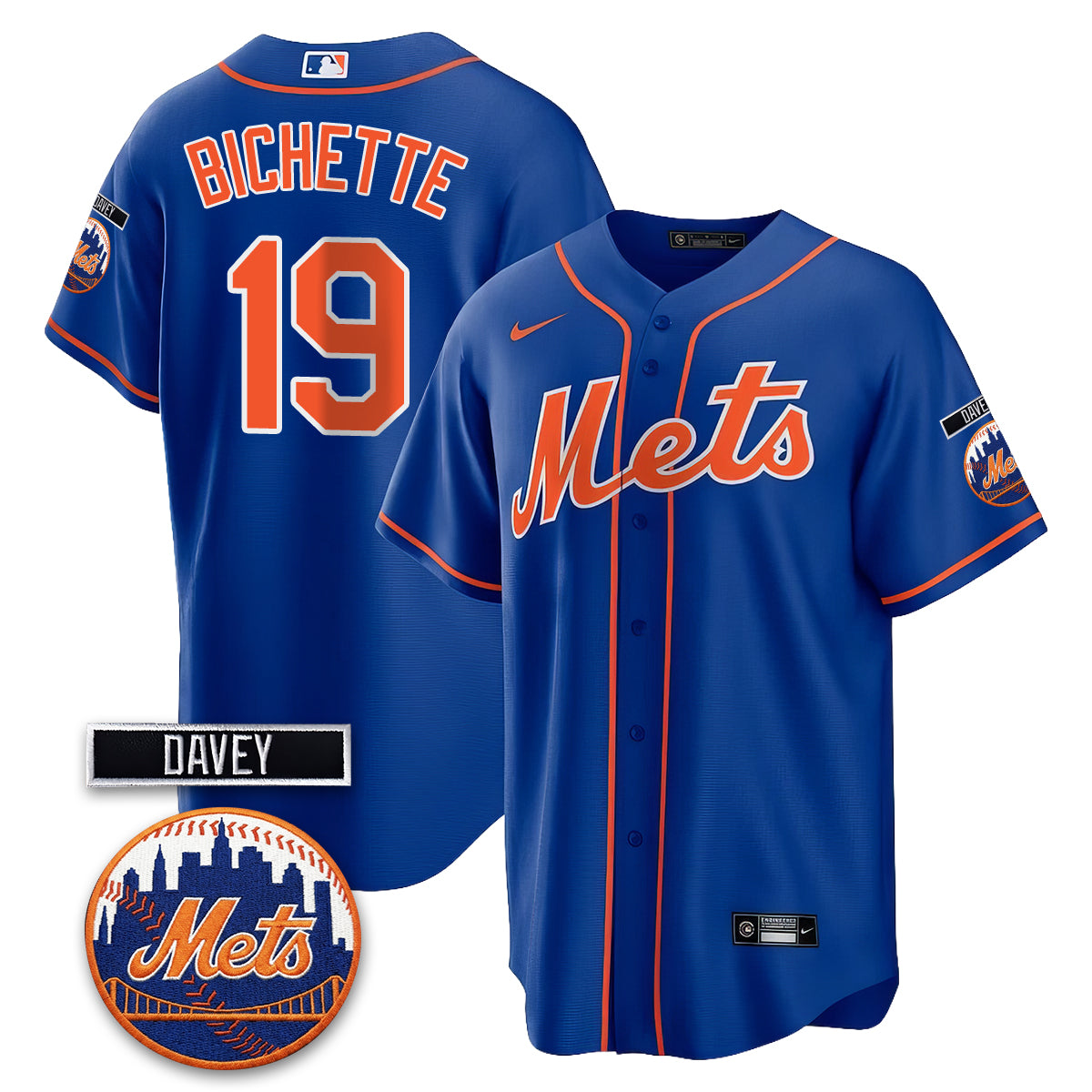 NYM 2026 Davey Johnson Memorial Vapor Limited Jersey - All Stitched