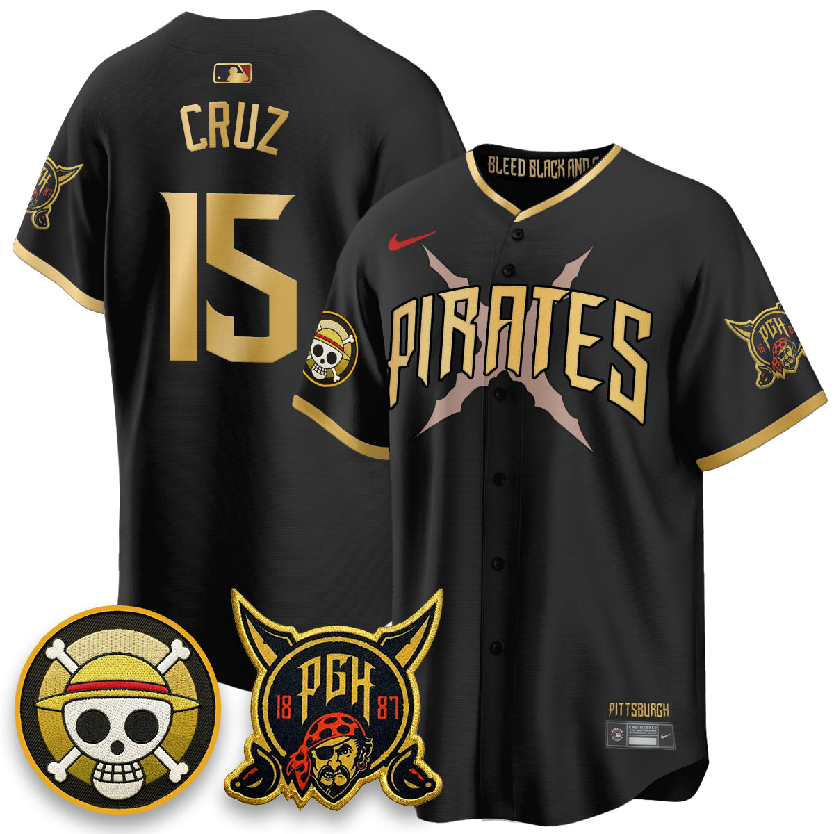 PIT 2026 City Connect x OP Vapor Limited Jersey - All Stitched