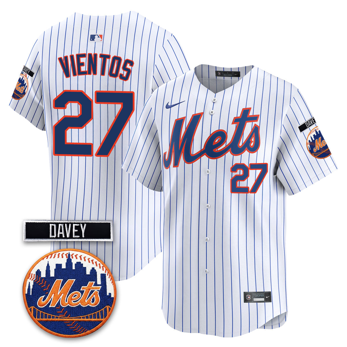 NYM 2026 Davey Johnson Memorial Vapor Limited Jersey - All Stitched