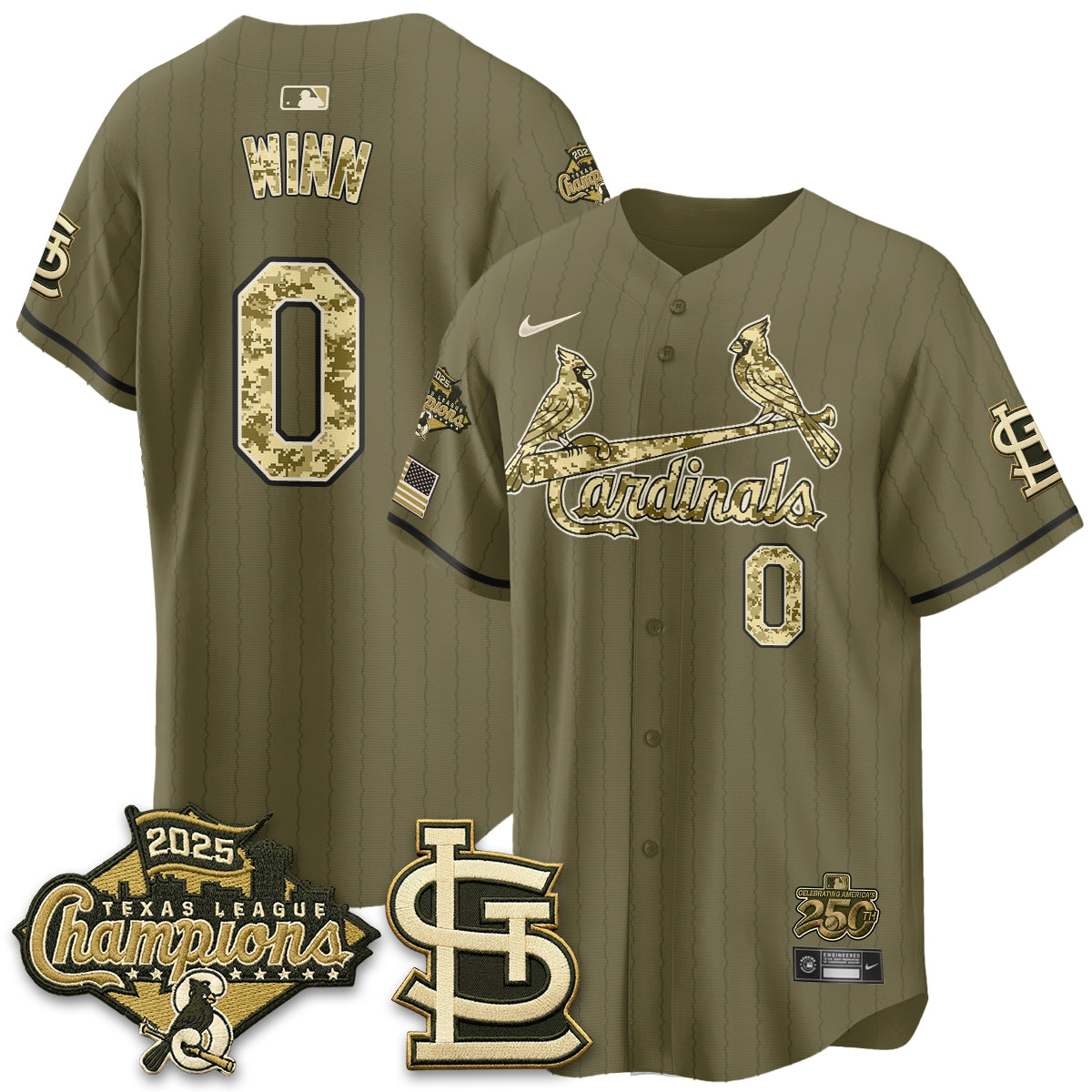 STL 2026 Armed Forces Day Jersey - All Stitched