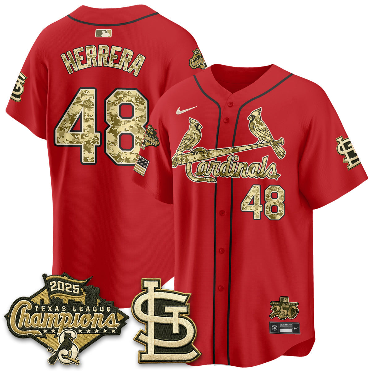 STL 2026 Armed Forces Day Jersey - All Stitched