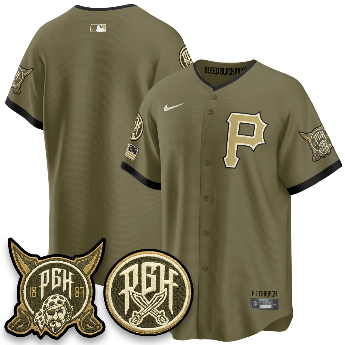 PIT 2026 Armed Forces Day Jersey - All Stitched
