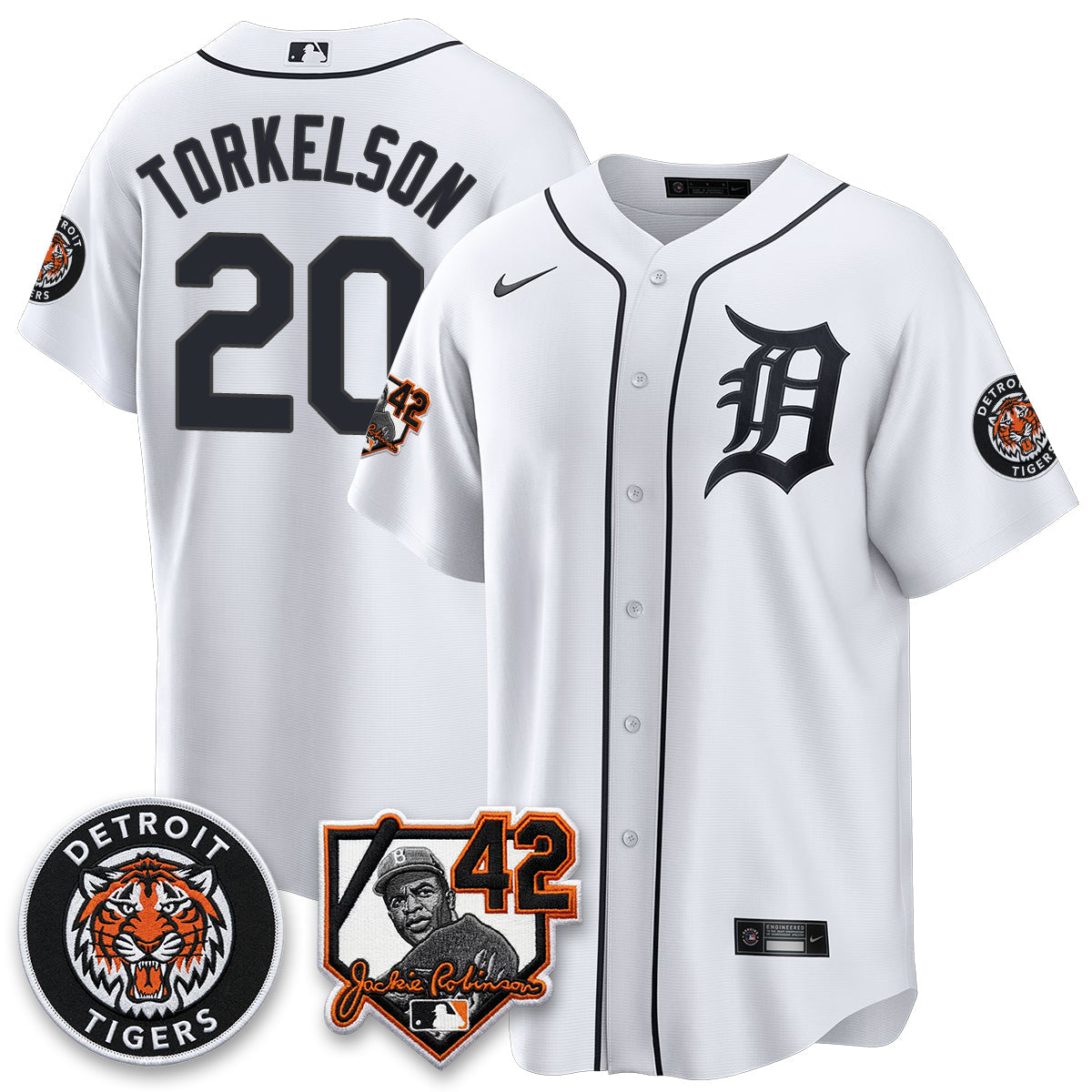 DET 2026 Jackie Robinson Day Vapor Limited Jersey - All Stitched