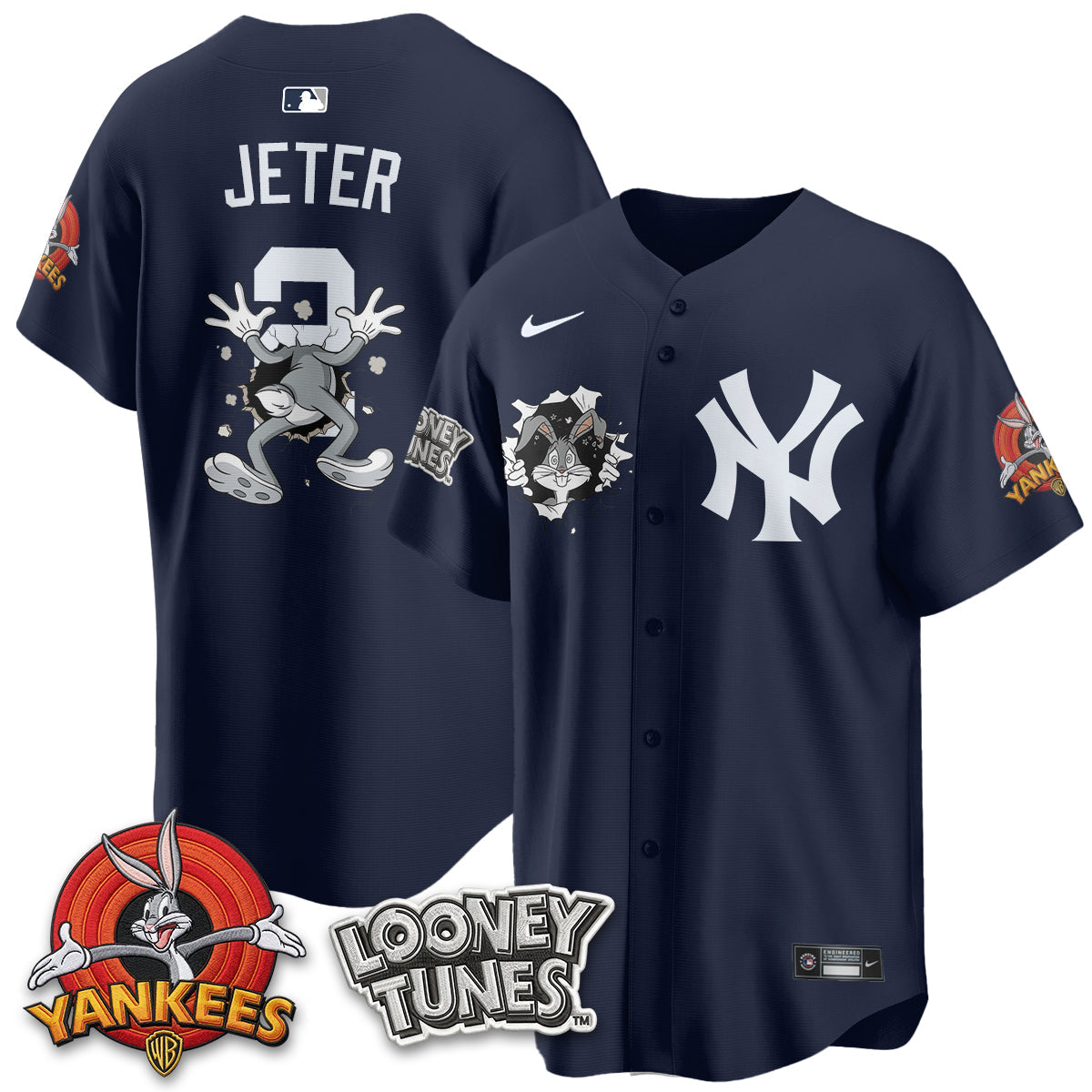 NYY x Bunny Vapor Limited Jersey V3- Printed