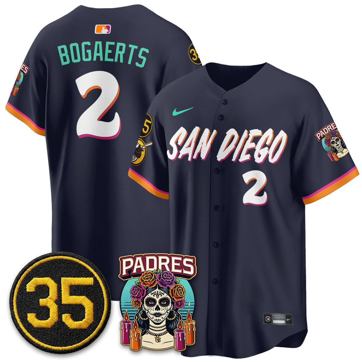 SD 2026 City Connect - Remembering Randy Jones Vapor Limited Jersey - All Stitched