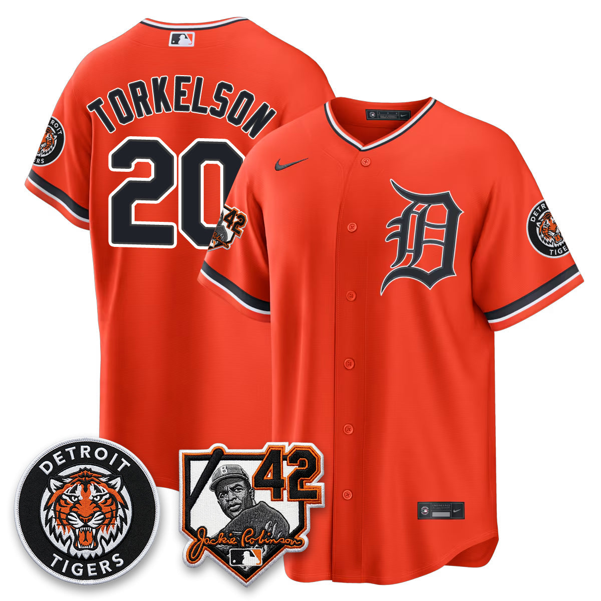 DET 2026 Jackie Robinson Day Vapor Limited Jersey - All Stitched