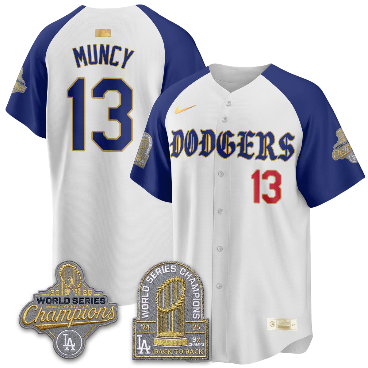 LAD Vapor Limited Jersey - Back to Back 9x Champs - All Stitched