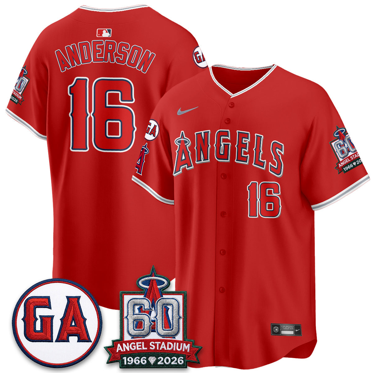 LAA 60th Anniversary Vapor Jersey - All Stitched V3