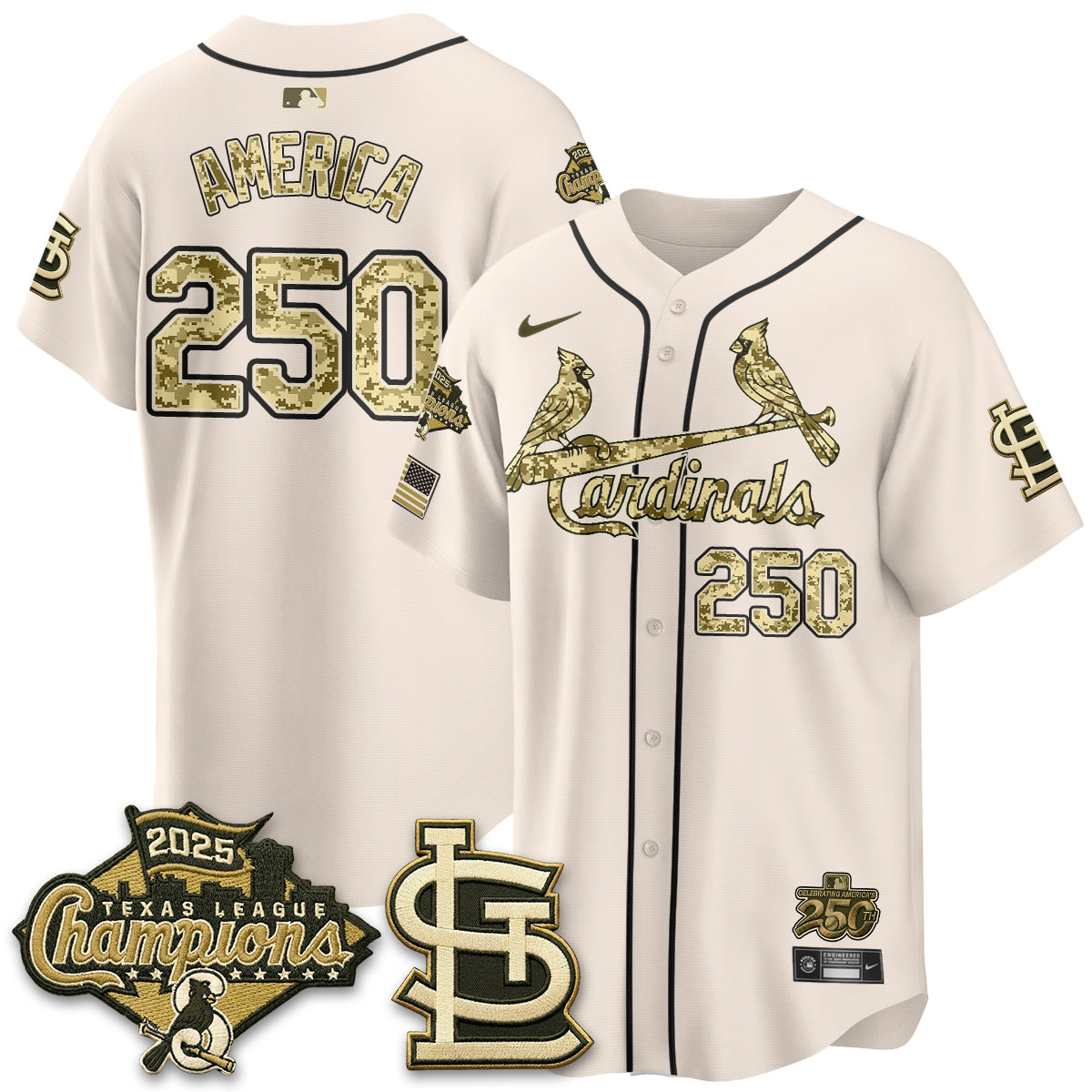 STL 2026 Armed Forces Day Jersey - Stitched