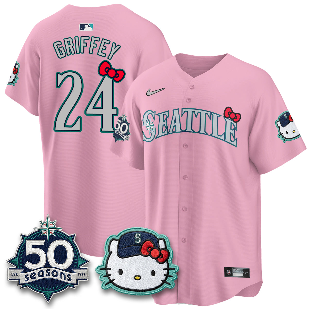 SEA x Meow KT Night Limited Jersey - All Stitched