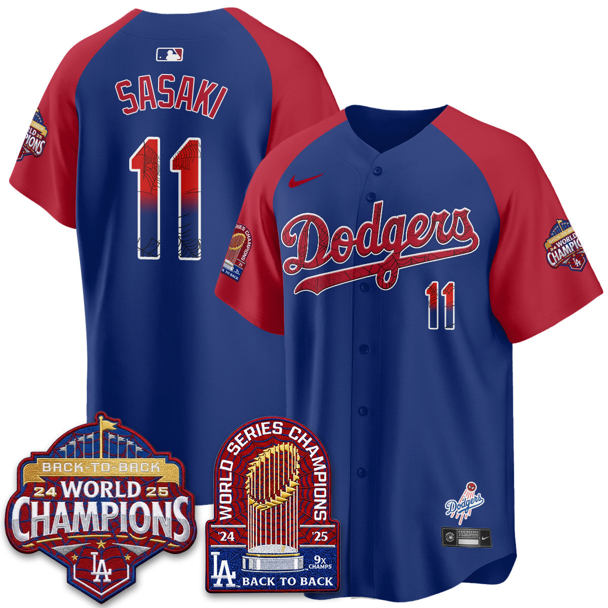 LAD x Web-Head 2026 Vapor Jersey - Stitched