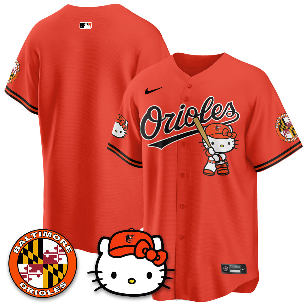 BAL x Meow Kitty Limited City Connect Jersey - Stitched