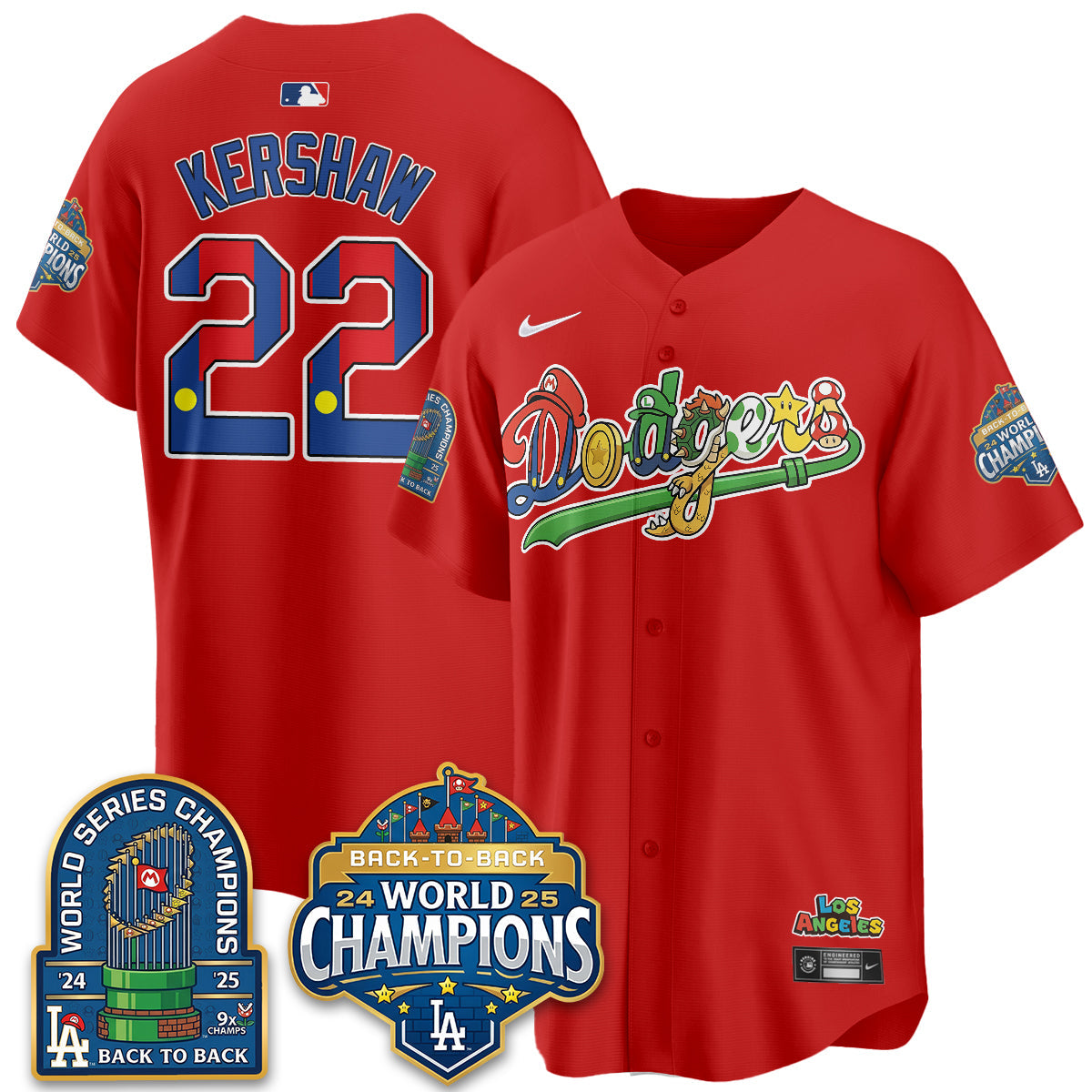 LAD x The Red Plumber Vapor Jersey - Printed