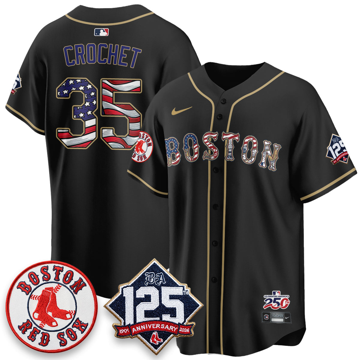 BOS 2026 Independence Day USA Vapor Limited Jersey - Stitched