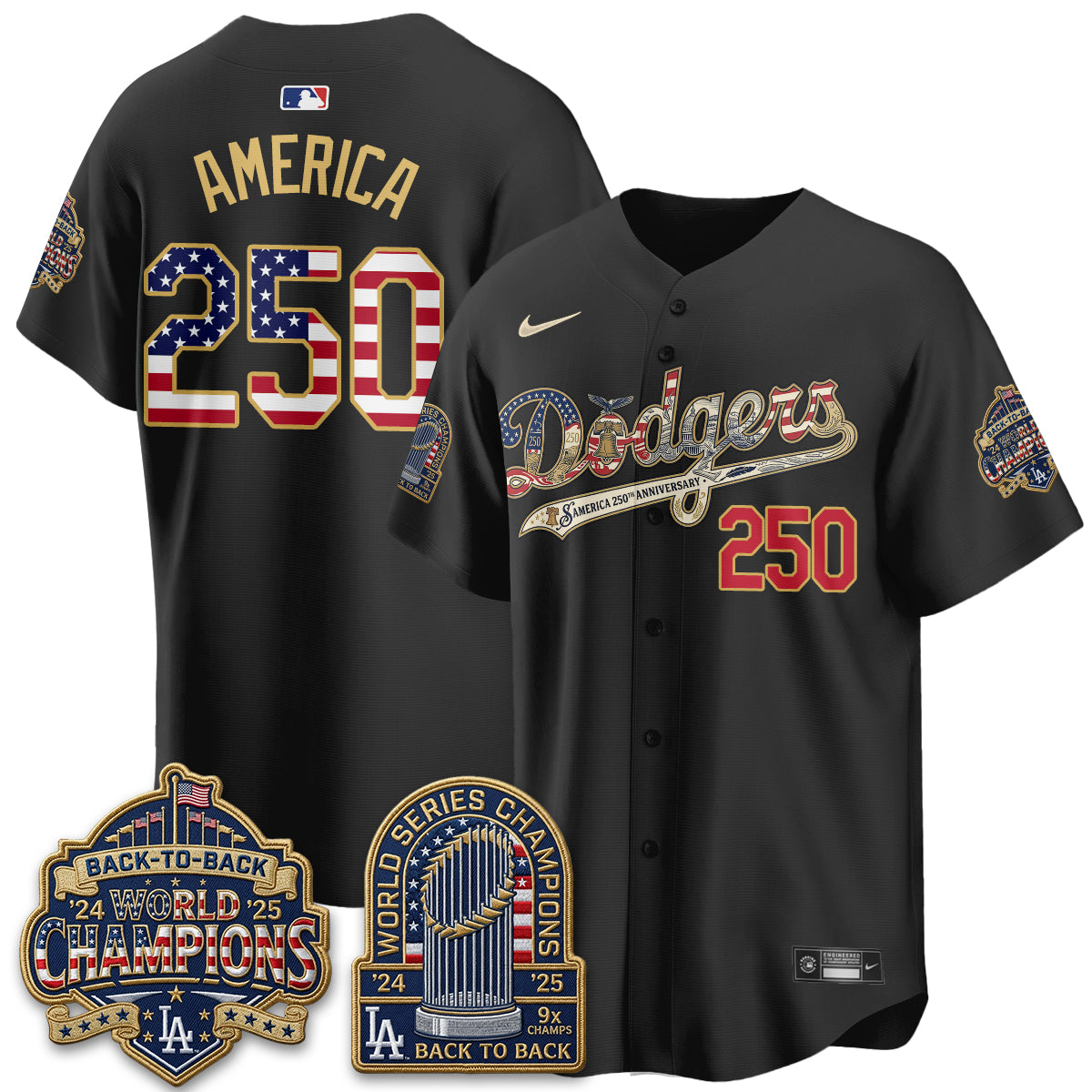 LAD America 250th Anniversary Limited Jersey - Stitched