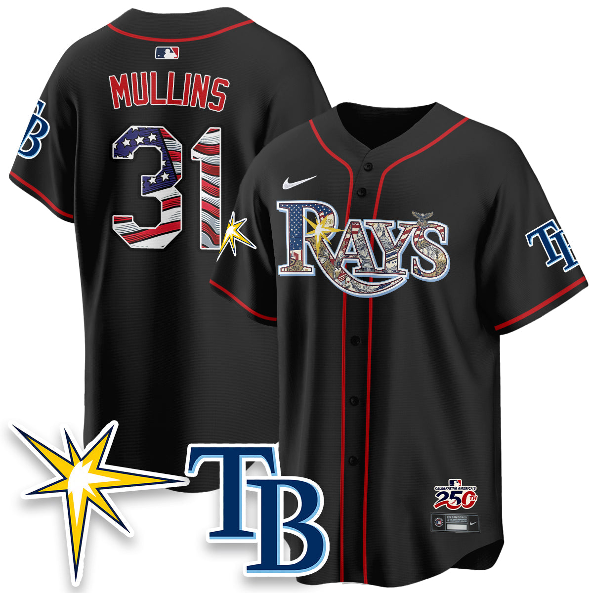 TB 2026 Independence Day USA Vapor Limited Jersey - Stitched