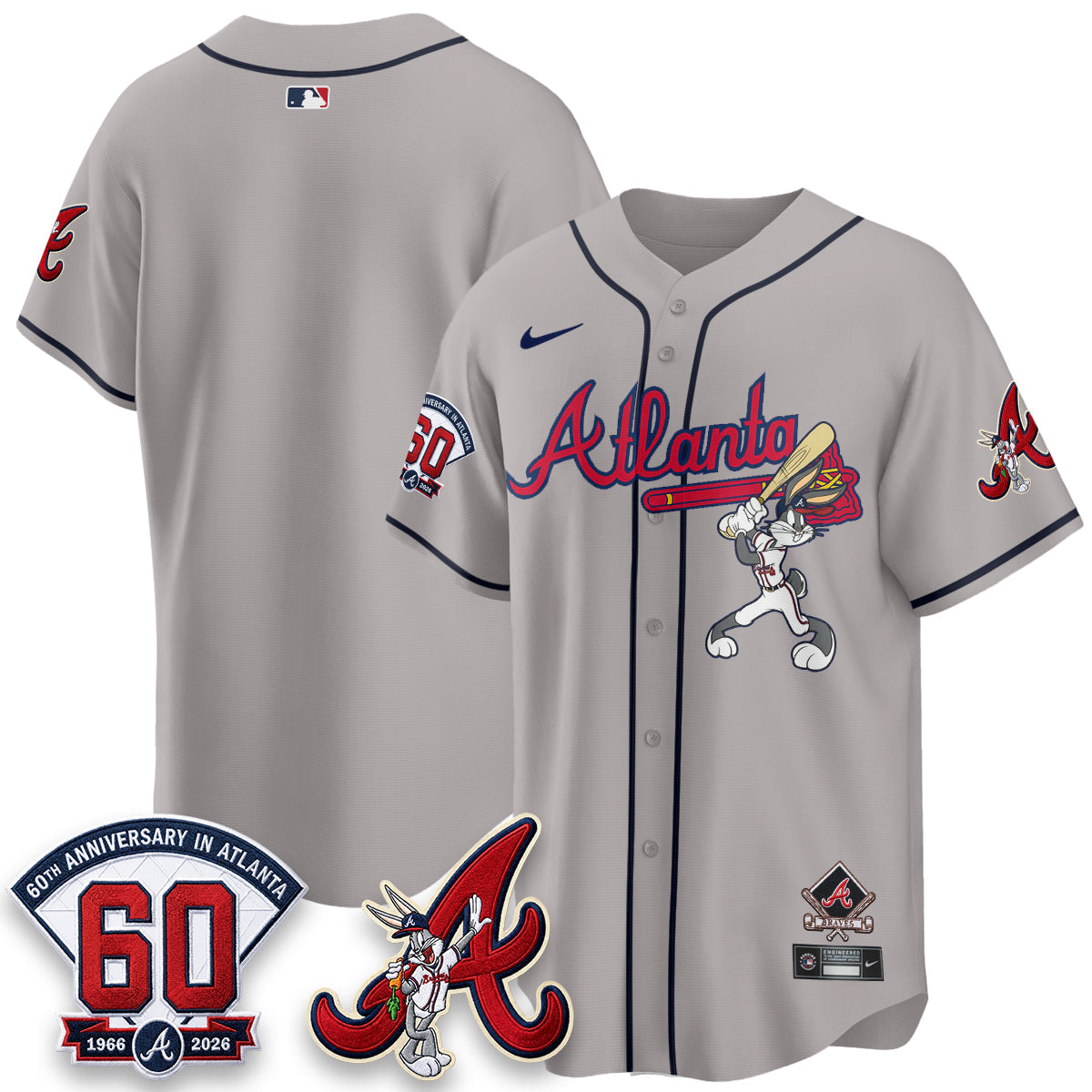 ATL x Bunny Vapor Premier Limited Jersey - Stitched