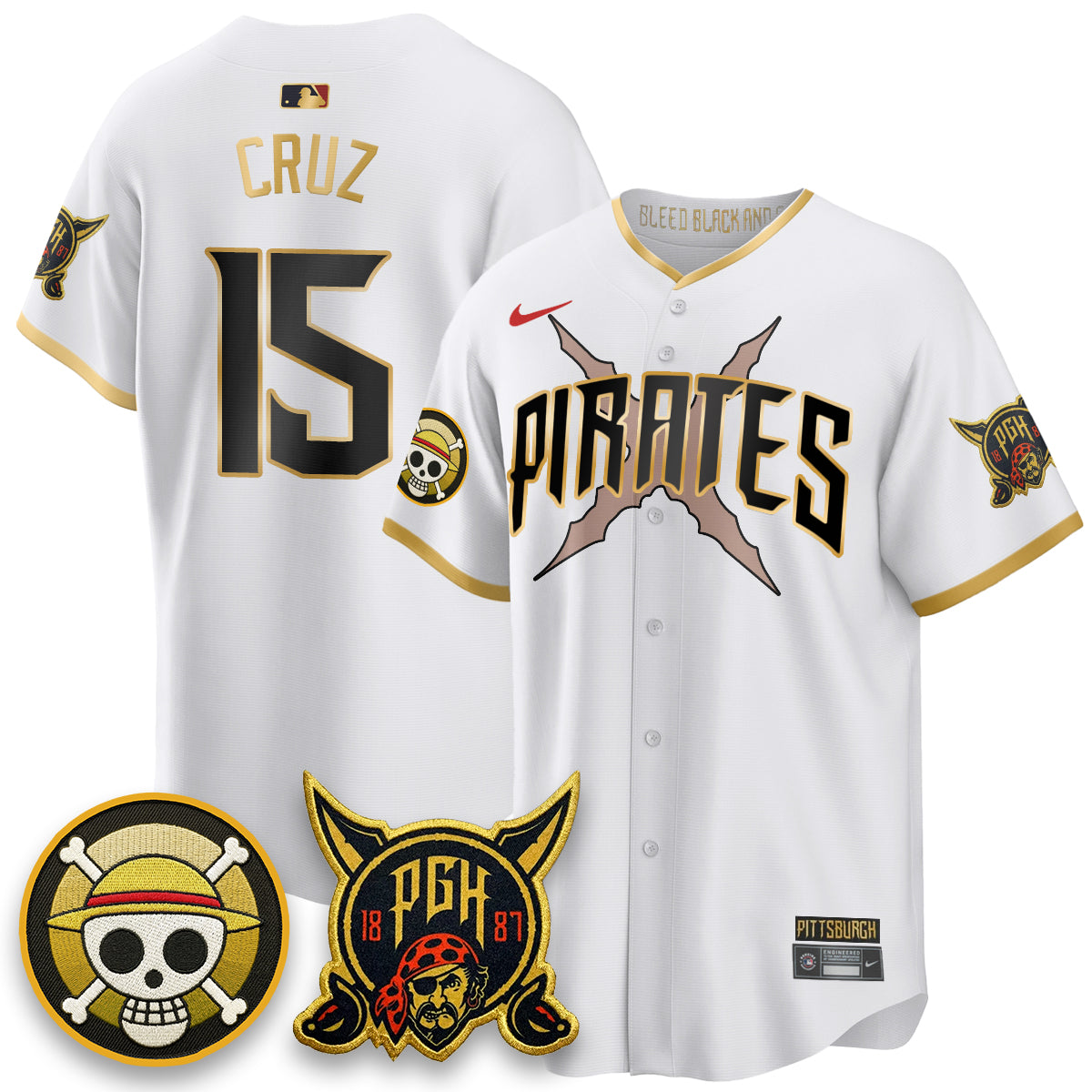 PIT 2026 City Connect x OP Vapor Limited Jersey - All Stitched