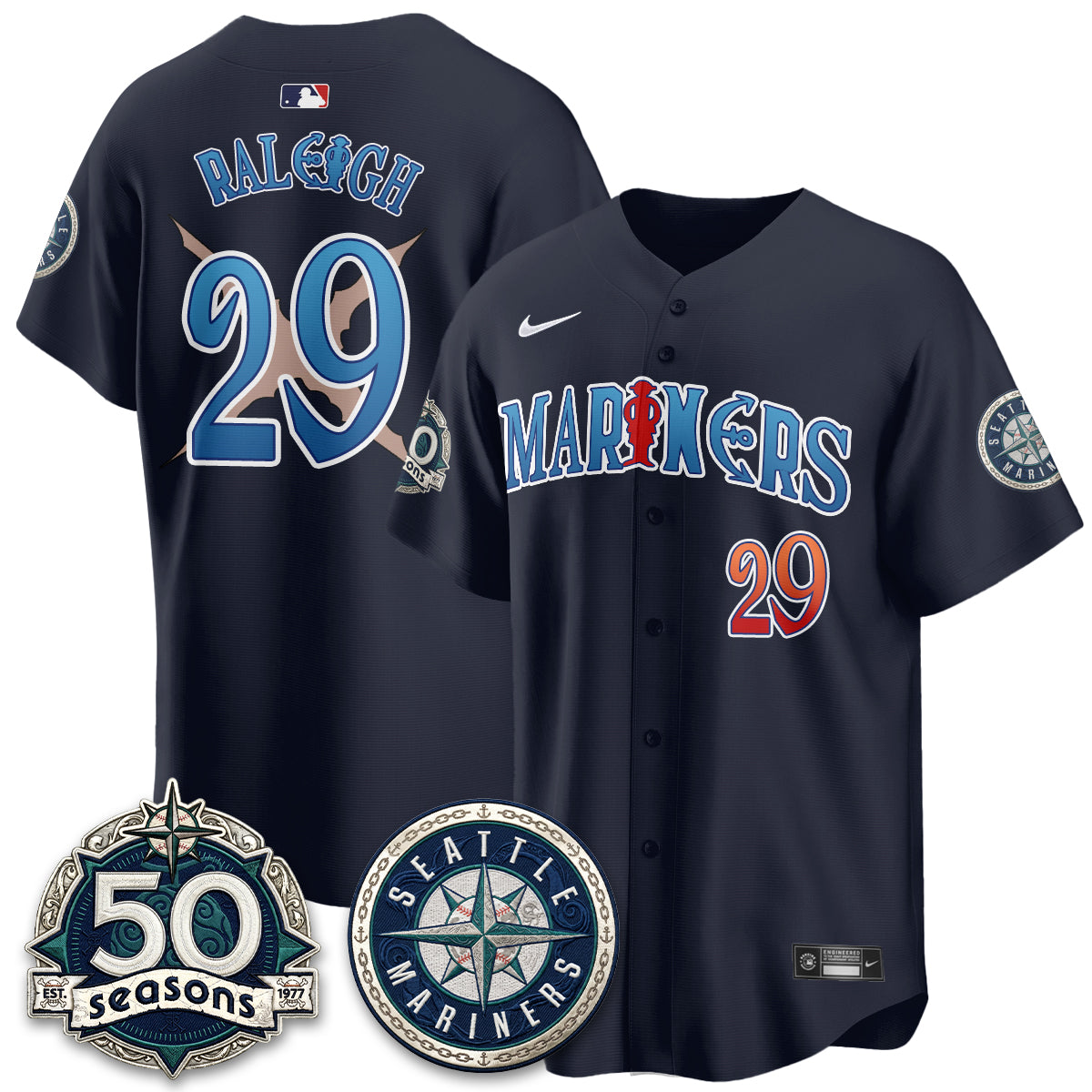 SEA x Japanese Cartoon Vapor Limited Jersey - Stitched