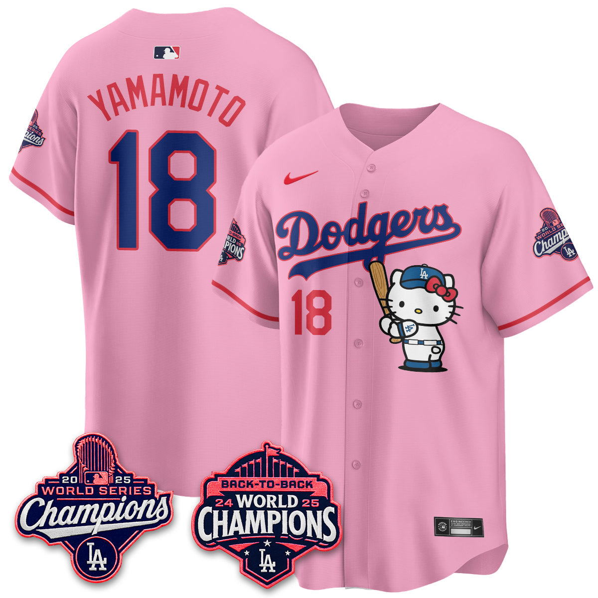 LAD x Hello Kitty Night 2026 Vapor Jersey - All Stitched