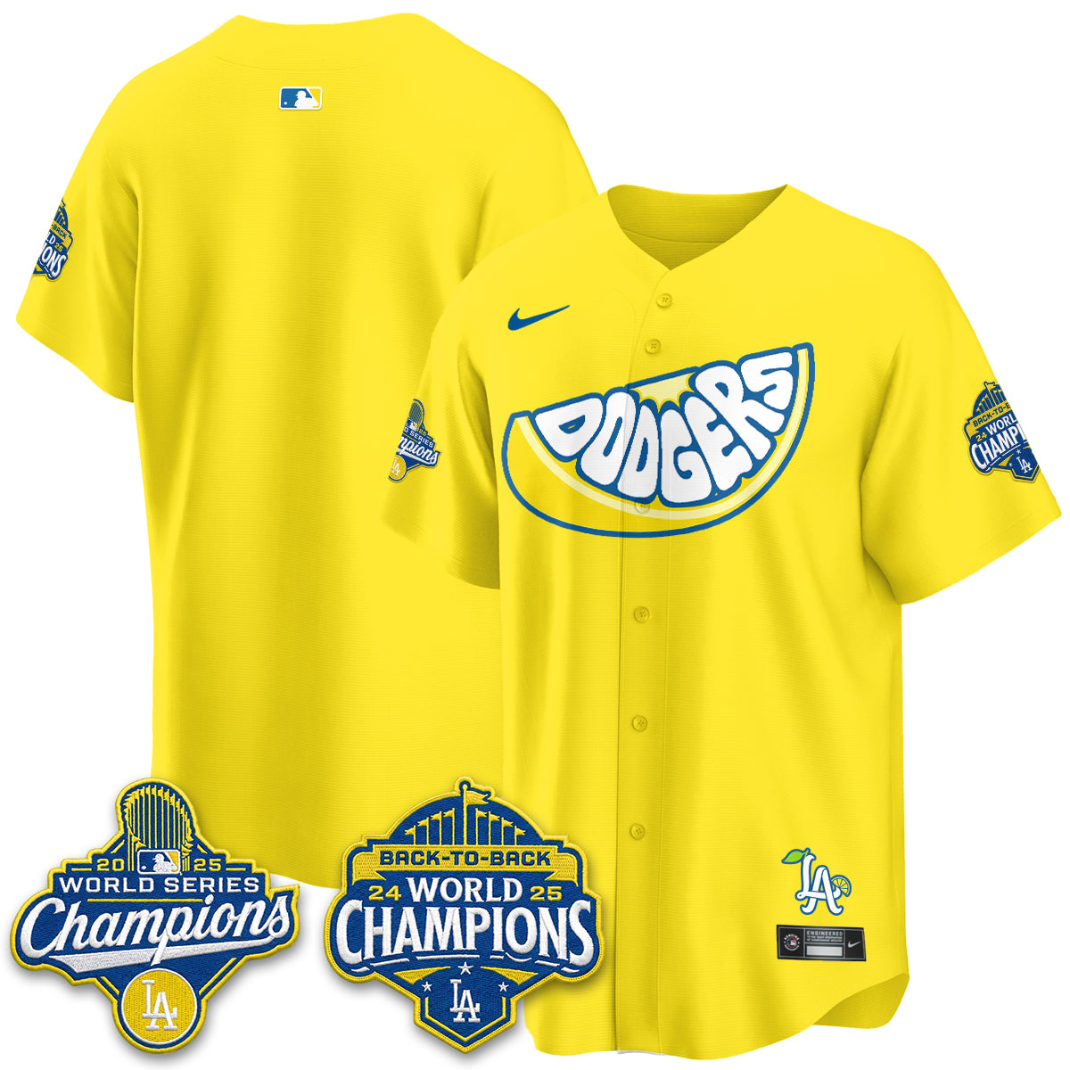 LAD Lemonade Collection Vapor Jersey - Stitched