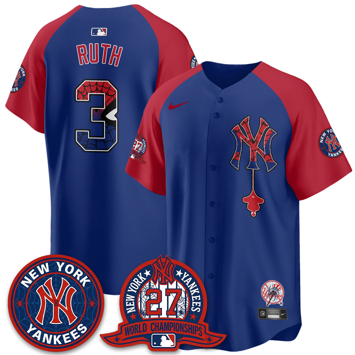 NYY x Web-Head 2026 Vapor Jersey - Printed