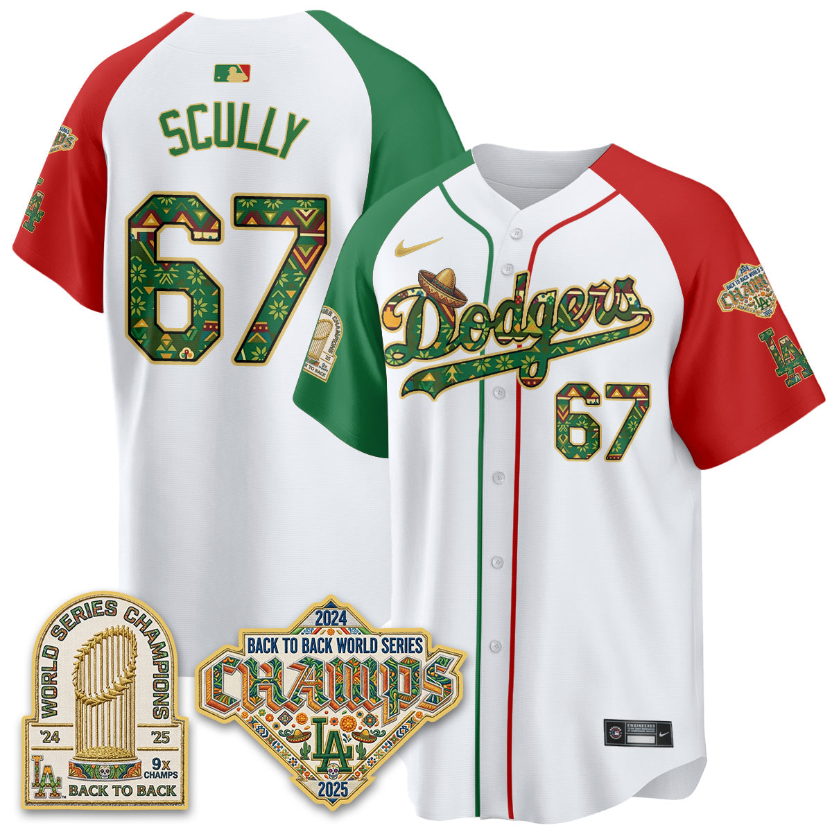 LAD x Mexican Heritage 2026 Limited Vapor Jersey - All Stitched