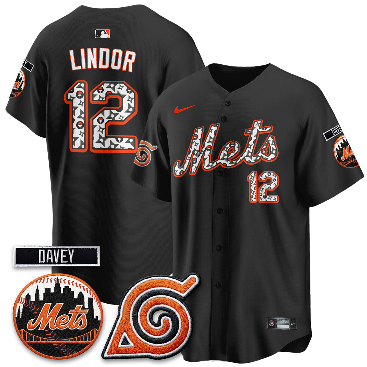 NYM x Naruto Nights 2026 Vapor Limited Jersey - All Stitched V2