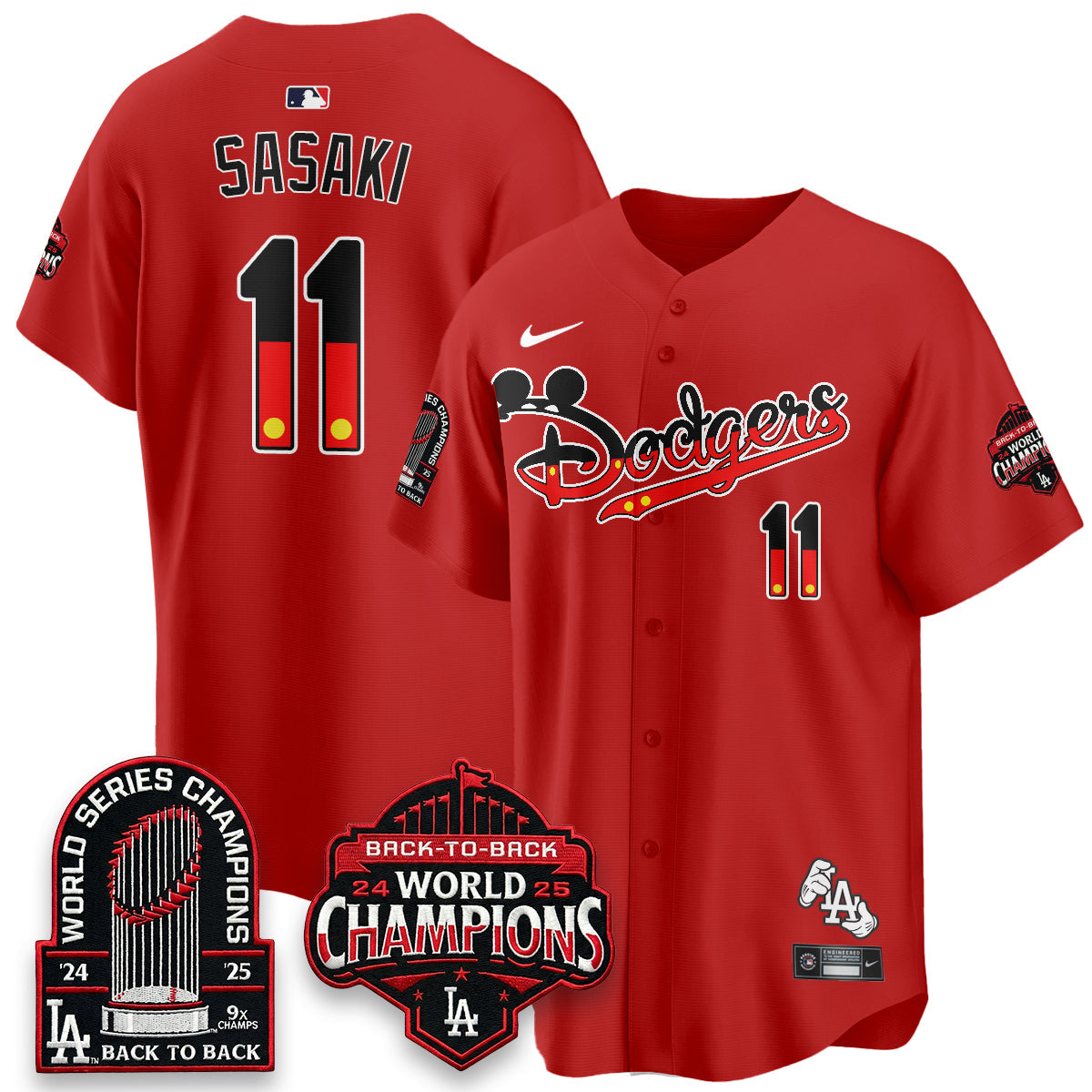 LAD x Mouse Vapor Limited Jersey- Stitched