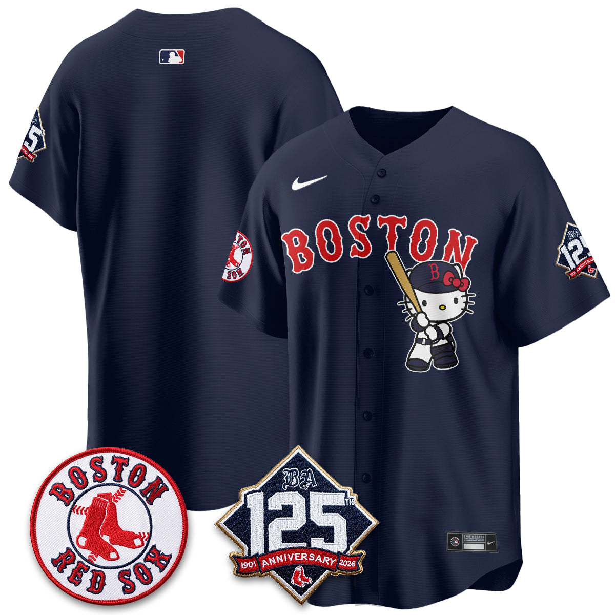 BOS x Meow KT Vapor Limited Pink Jersey - Stitched
