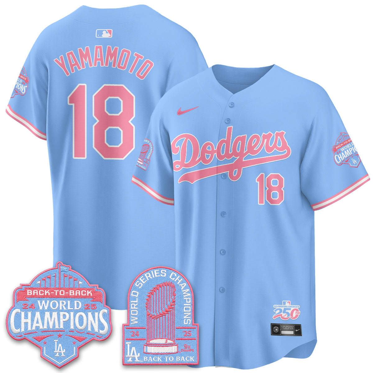 LAD x Bubblegum Vapor Jersey - Stitched
