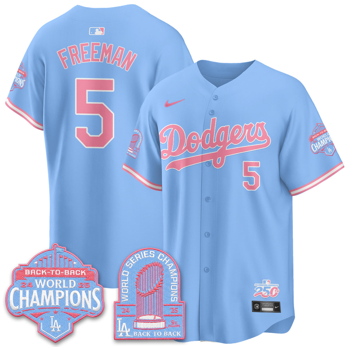 LAD x Bubblegum Vapor Jersey - Stitched