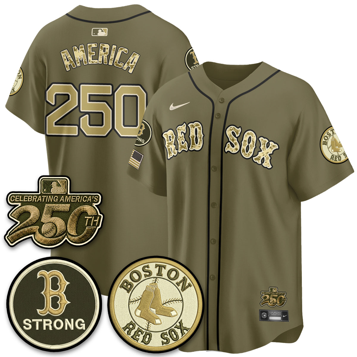 BOS 2026 Armed Forces Day Jersey V2 - Stitched