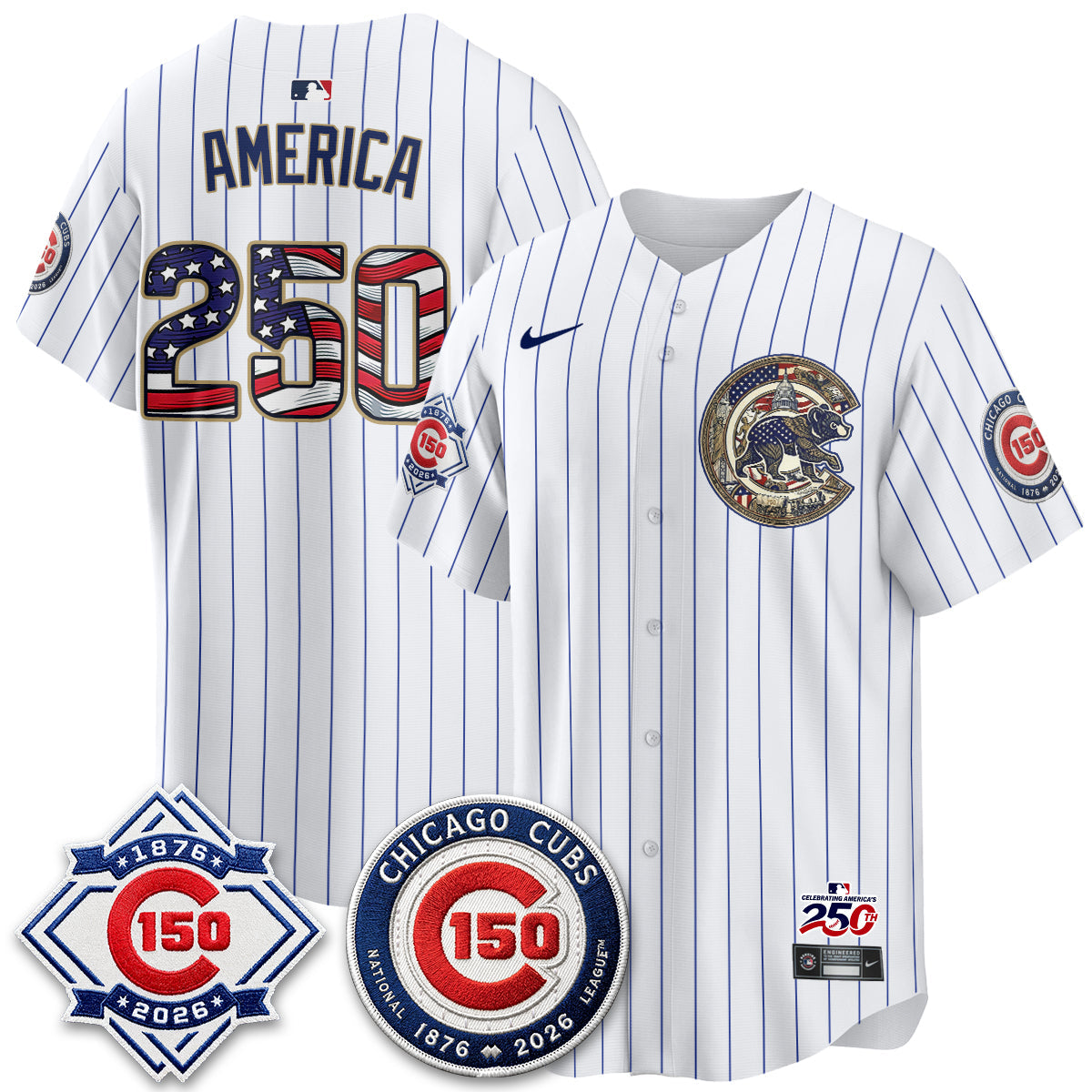 CHC 2026 Independence Day USA Vapor Limited Jersey - Stitched