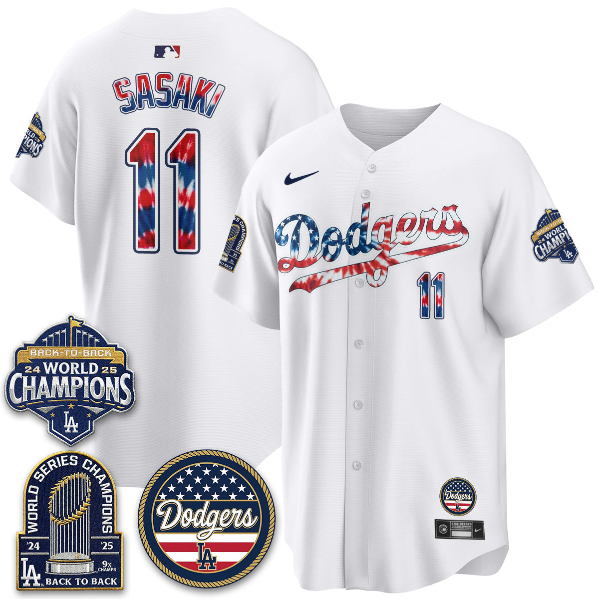 LAD Americana 2026 Vapor Limited Jersey - Stitched