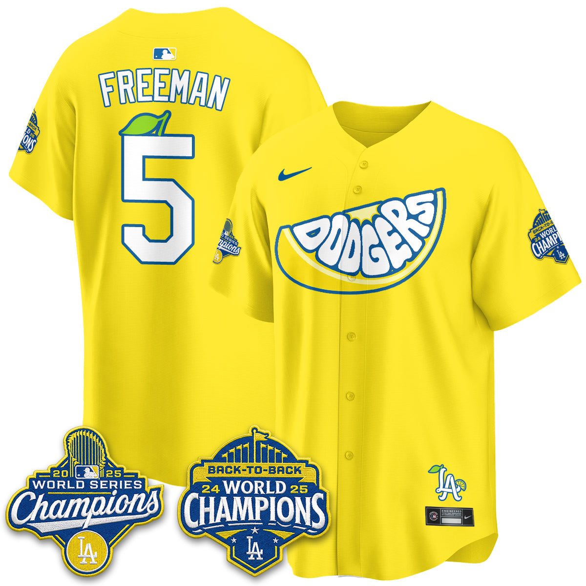 LAD Lemonade Collection Vapor Jersey - Stitched