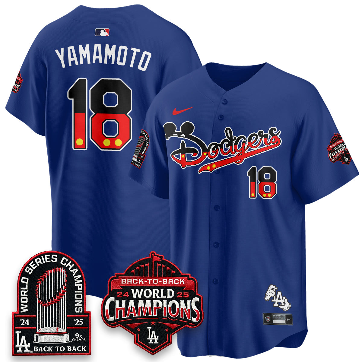 LAD x Mouse Vapor Limited Jersey- Stitched