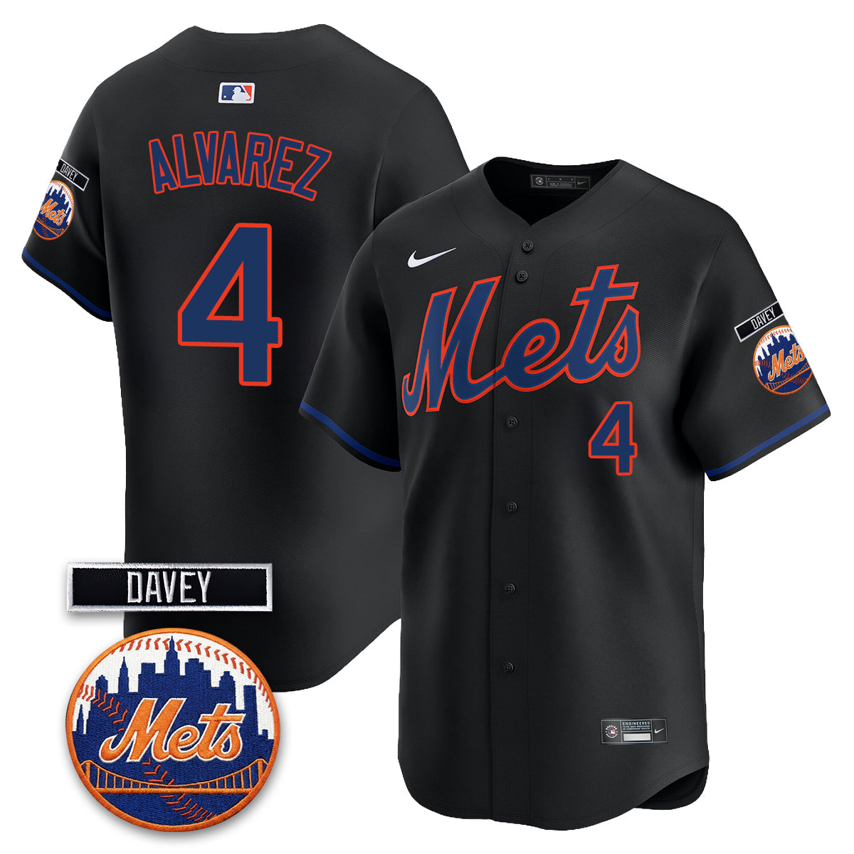 NYM 2026 Davey Johnson Memorial Vapor Limited Jersey - All Stitched