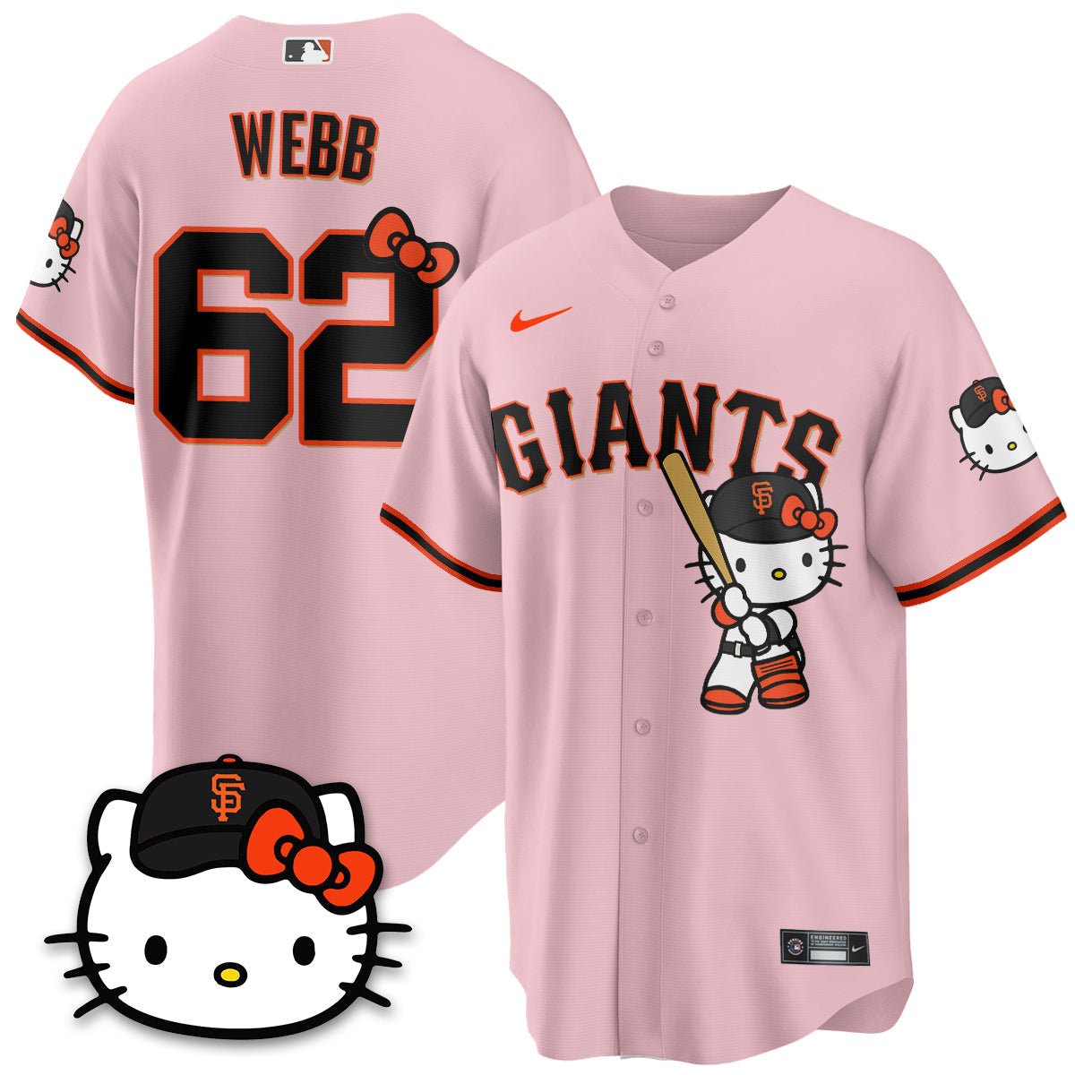 SF x Meow KT Vapor Jersey - Stitched