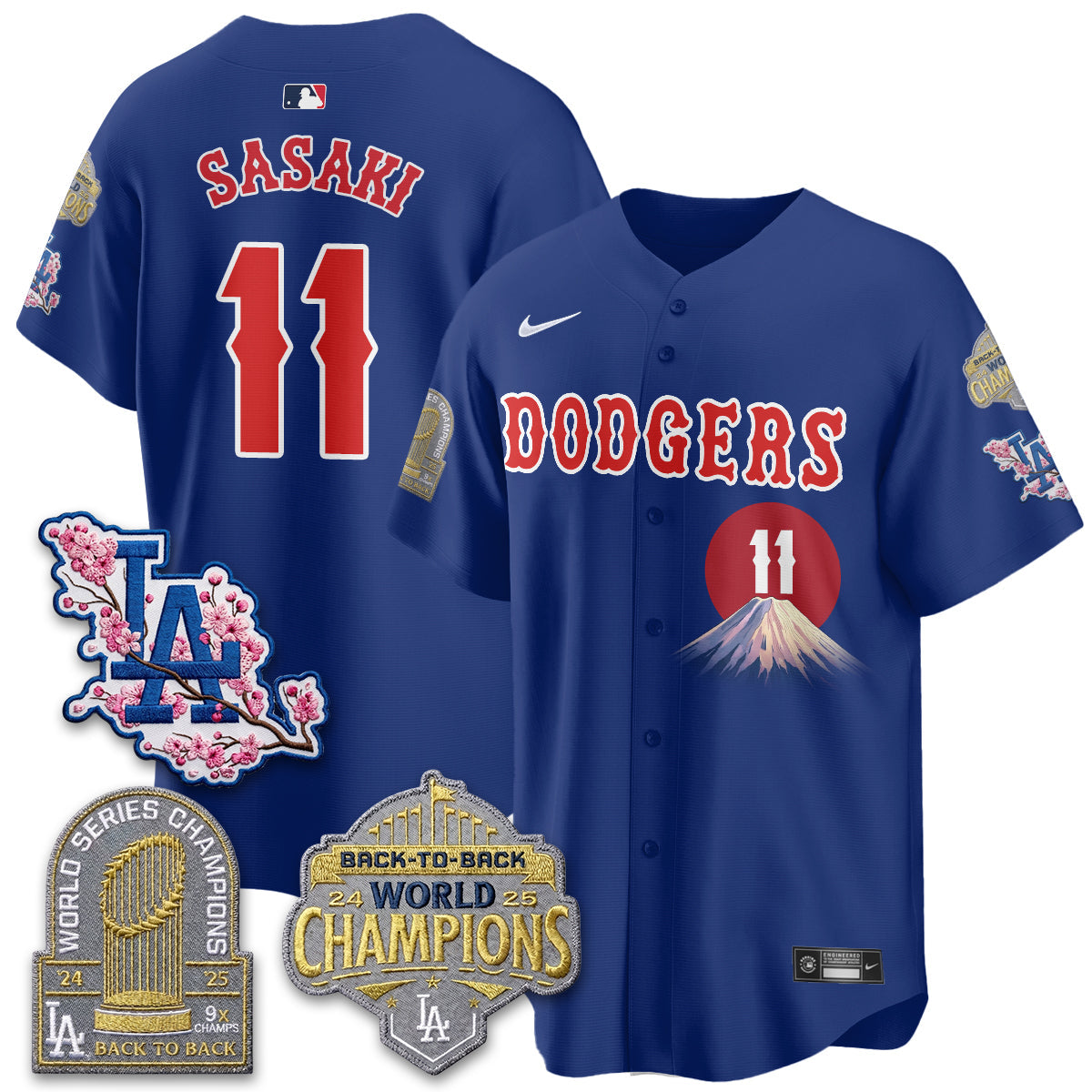 LAD Japanese Heritage Night 2026 Jersey - All Stitched V2