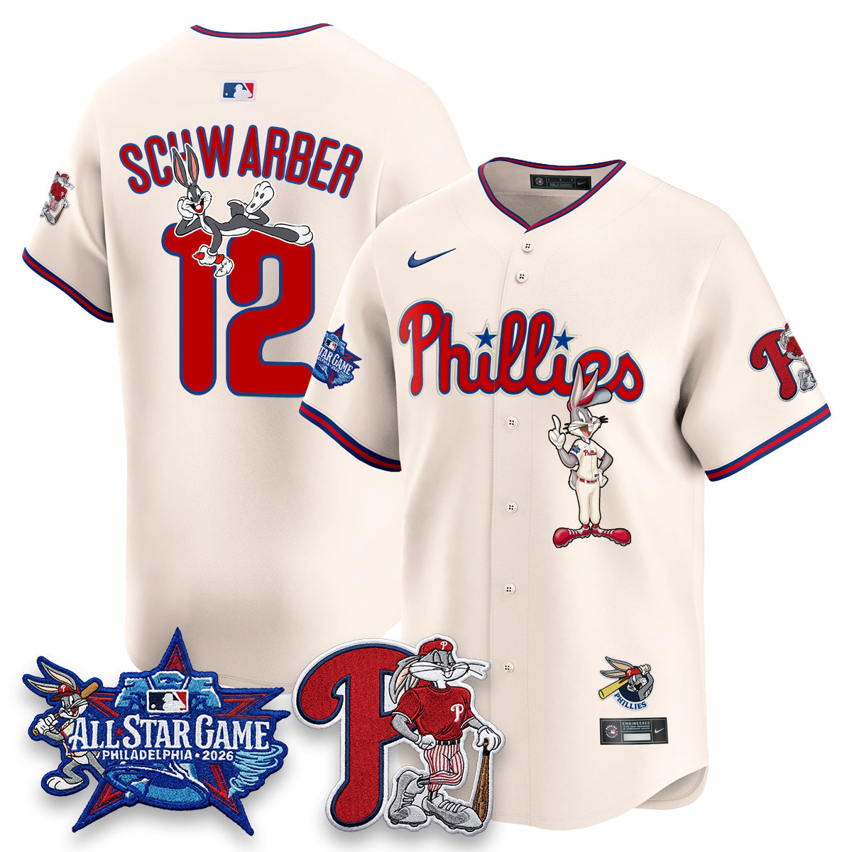 PHI x Bunny Vapor Premier Limited Jersey - Stitched