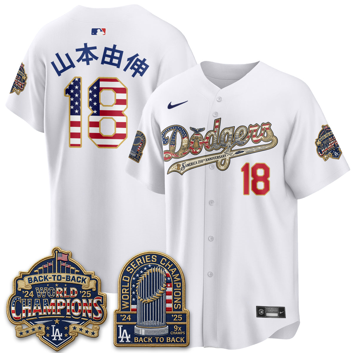LAD America 250th Anniversary Limited Jersey - Stitched