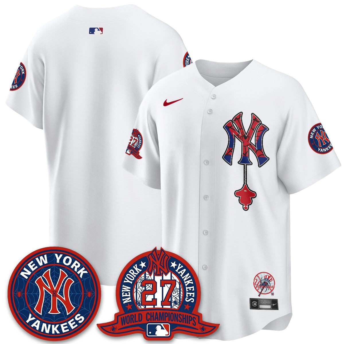 NYY x Web-Head 2026 Vapor Jersey - Printed