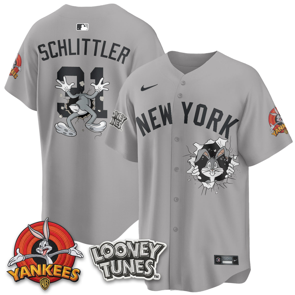 NYY x Bunny Vapor Limited Jersey V3- Printed